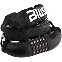 Candado de Bicicleta Blusmart Candado de Cadena Antirrobo con 5 Dígitos Candados Combinación Bike Lock Chain Ideal para…